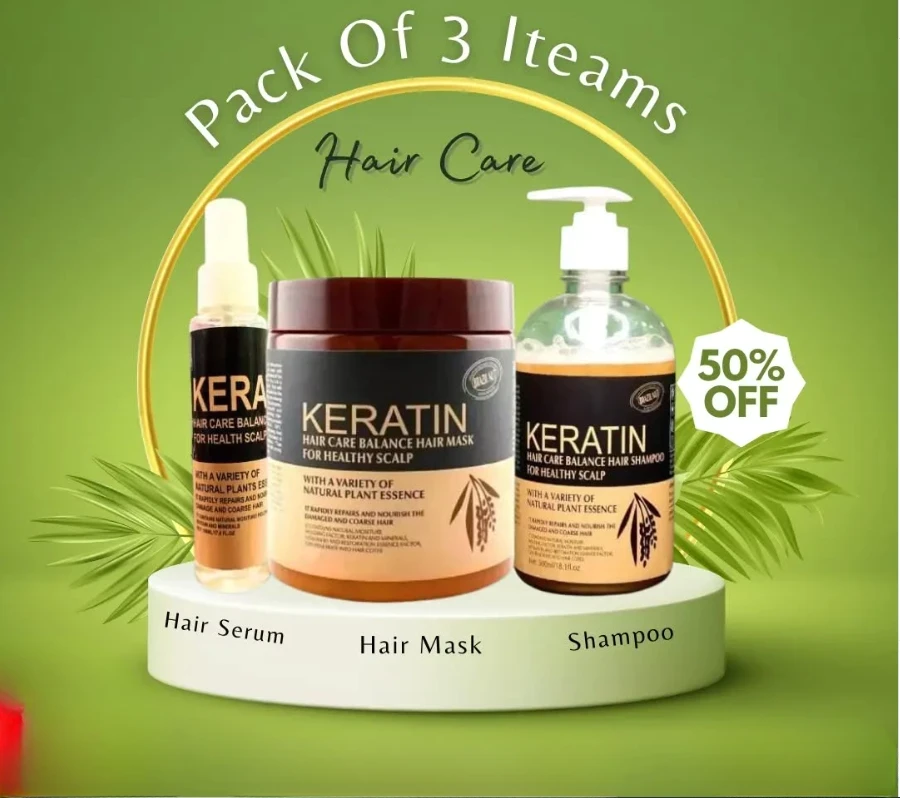 Keratin Hair Care 3 in 1 Deal
