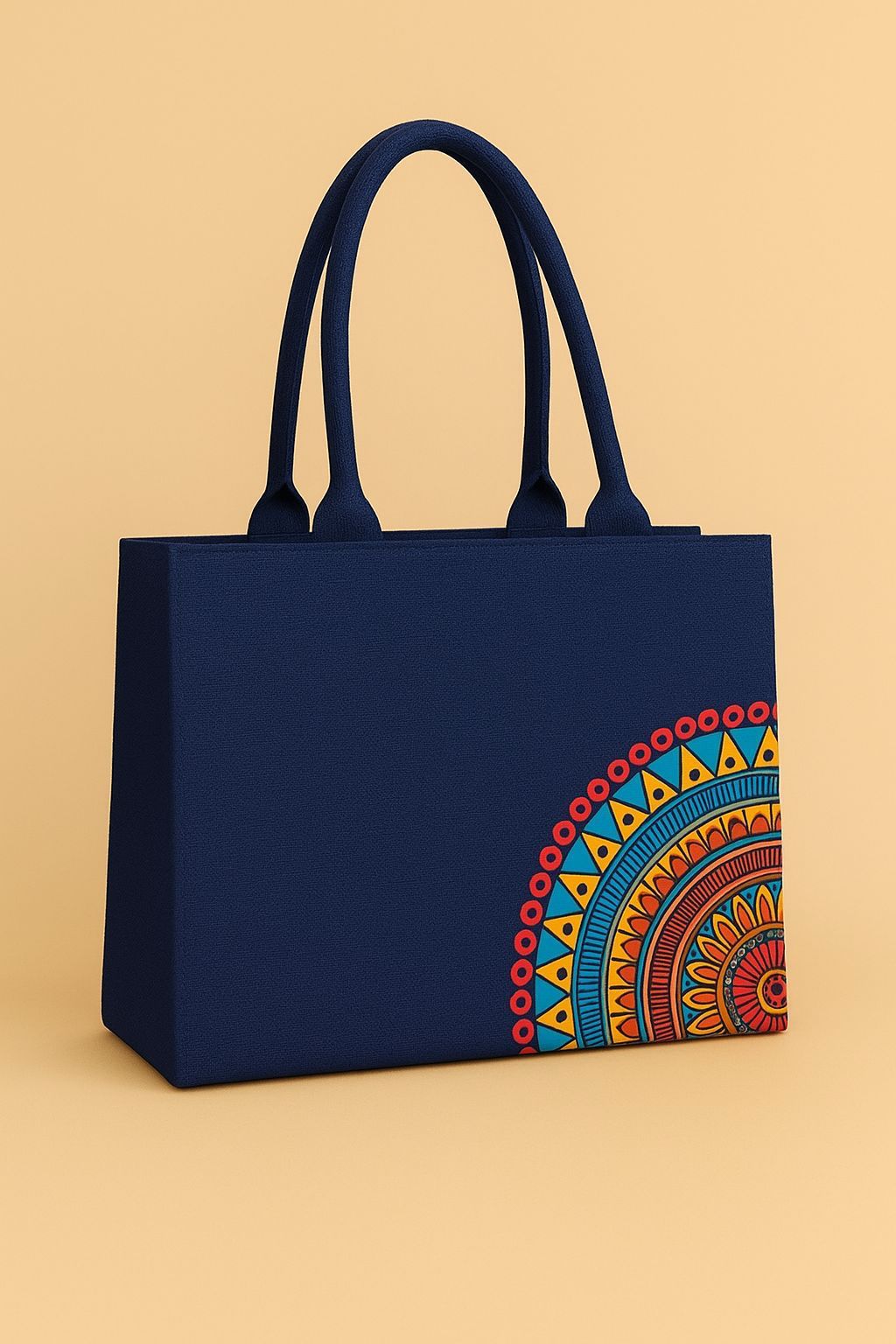 High Quality Mandala Print Handbag