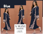 Styleo by Asling 2PC Embroidered Suit