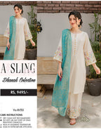 3PC Unstitched Dhanak Suit
