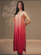 Floral Silk Digital Printed 3 Piece Dress with Dupatta, Shirt & Trouser