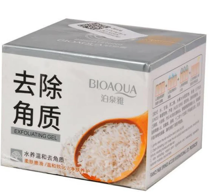 BIOAQUA Brightening & Exfoliating Rice Gel Face Scrub BQY7519