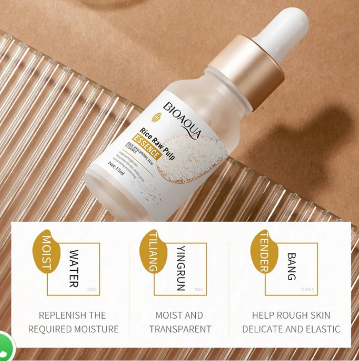 Bio Aqua Rice Raw Pulp Essence 15ml