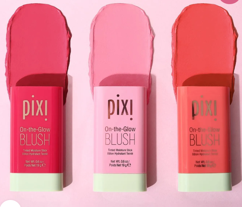 Pixi On The Glow Blush Stick in 3 Shades