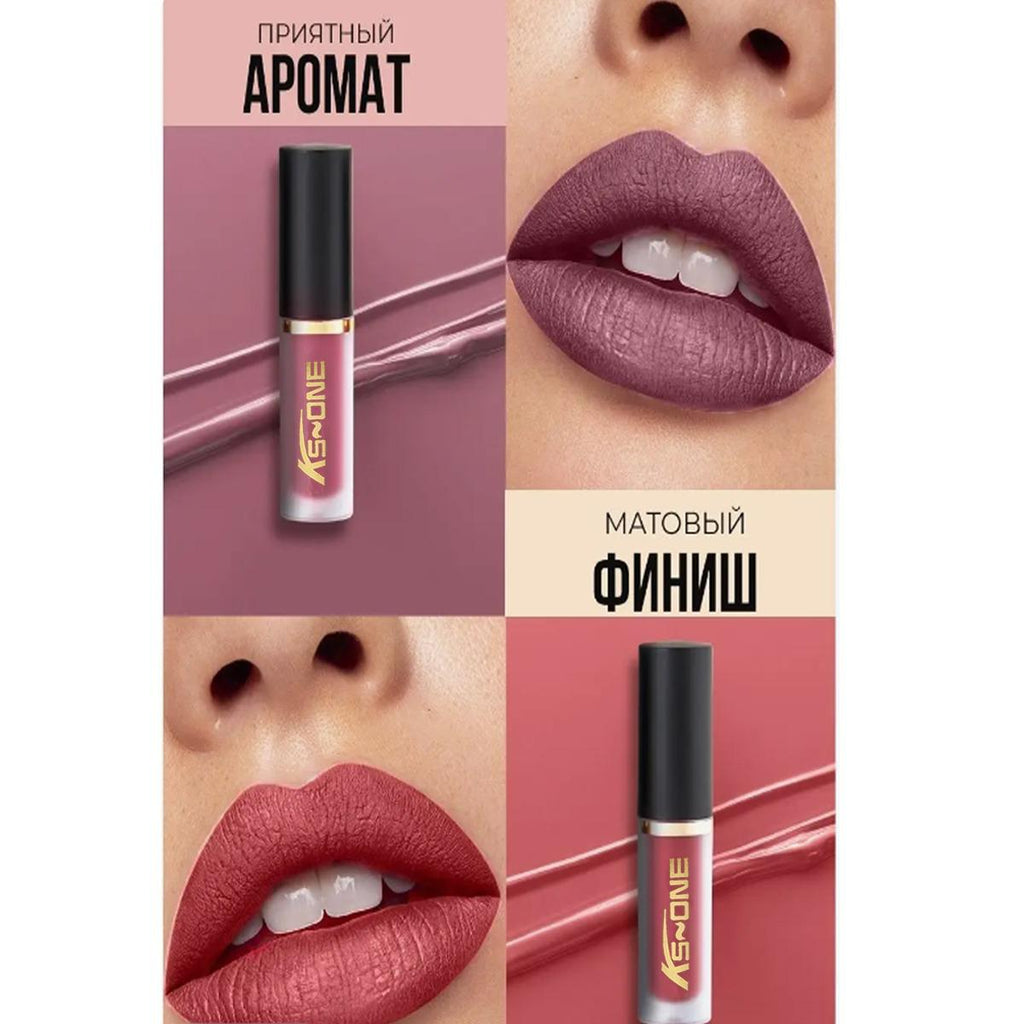 Ks ONE 5pcs Matte Lip Gloss Set