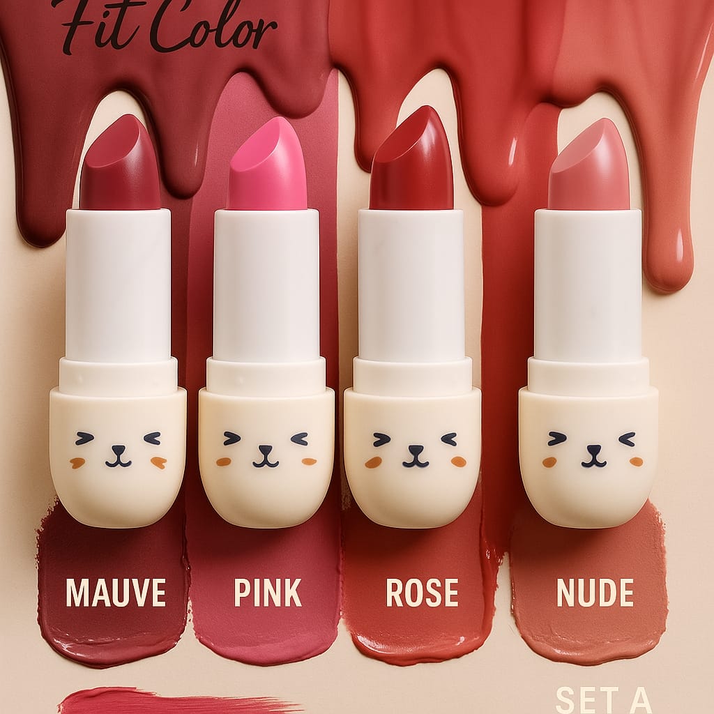 Fit Colors lipstick 4ps set