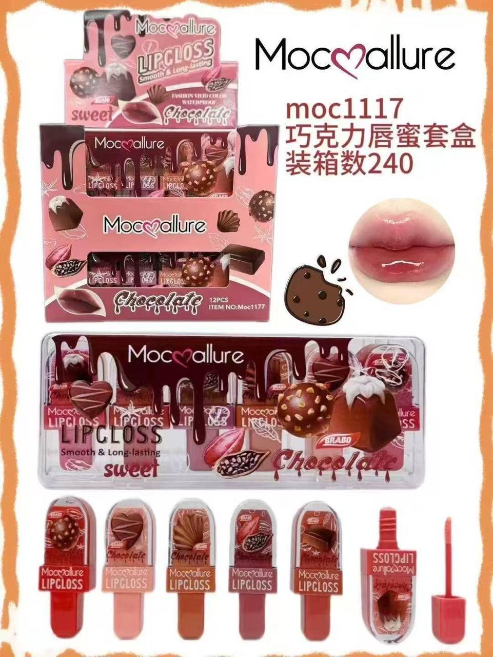 Mocallure Ice cream LipGloss 6 pcs set