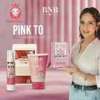 BNB Pink Glow Skin Care Kit With Box Packing Barcode Scan