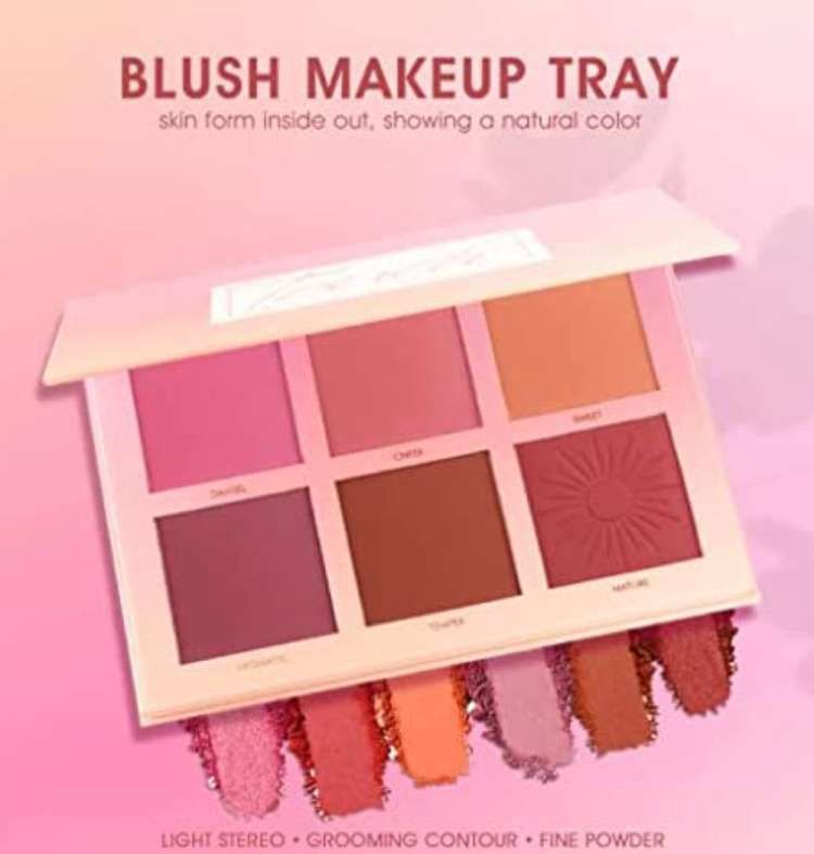 IMAGIC 6 Color Touch Blush Palette