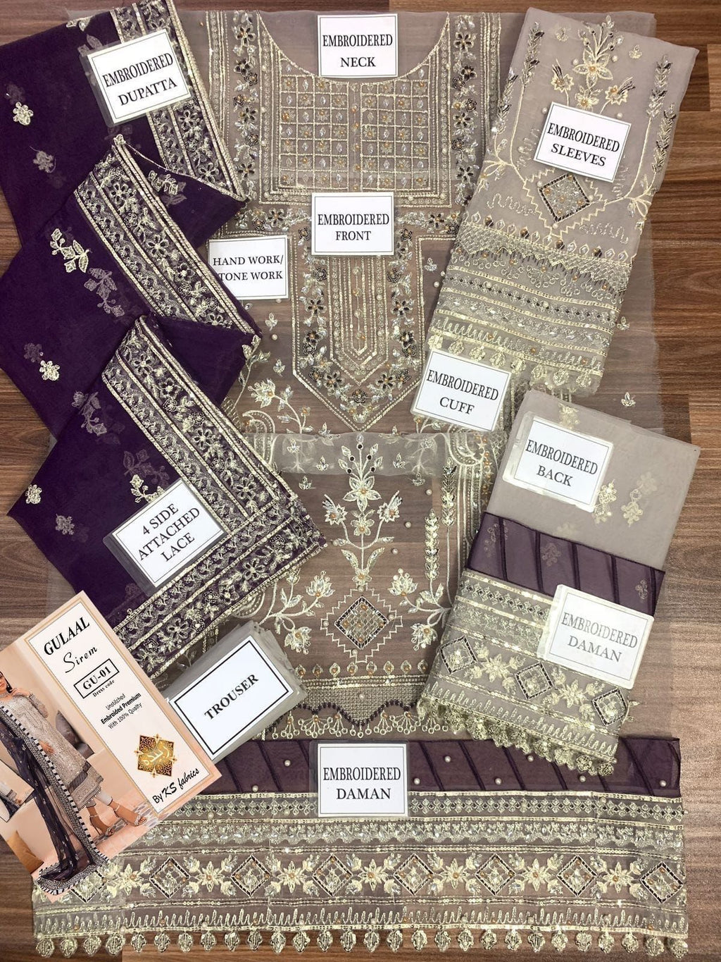 Gulaal Wedding Edition by Zubeida Fabrics