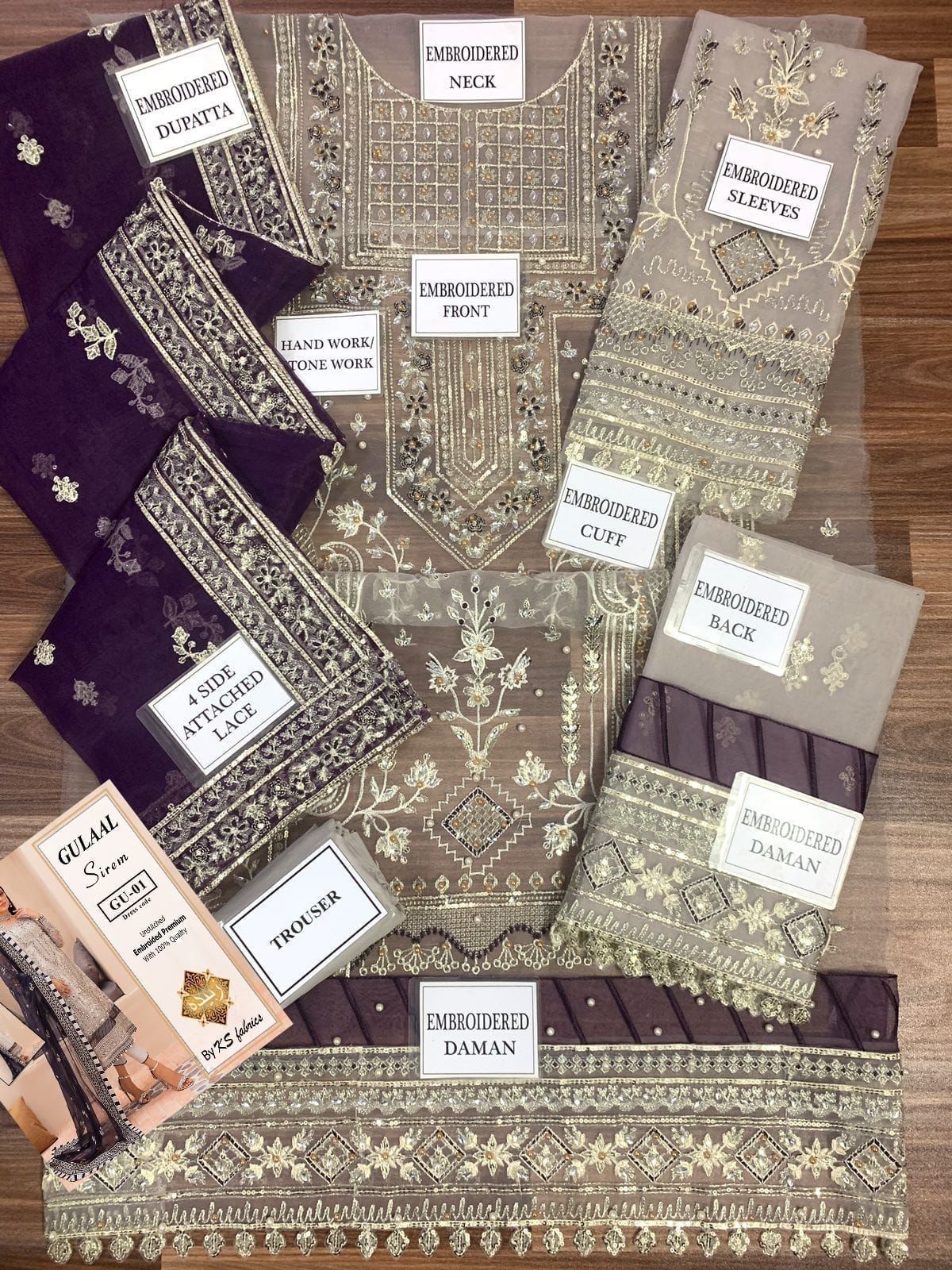 Gulaal Wedding Edition by Zubeida Fabrics