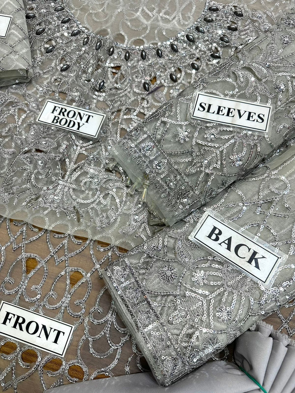 Maria B Chikankari Organza Collection