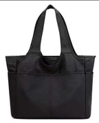Women’s Nylon Shoulder Bag – Multi-Pocket Oxford Travel Tote, Large Capacity Handbag