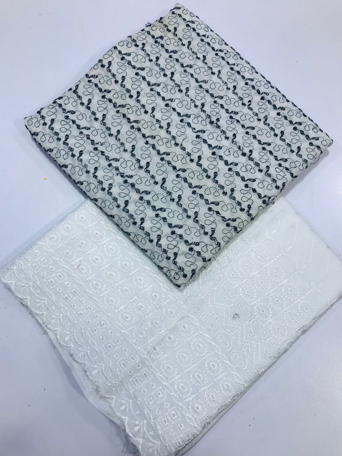 Embroidered Chikan Kari 2 Piece Unstitched Lawn Collection