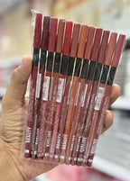 Eveline Beauty 12 Pcs Lip Pencil Set