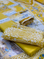 Elaf Signature New Arrival Lawn Suit with Embroidery & Chiffon Dupatta