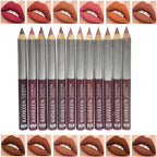 Khatleen 12 Pcs Lip Pencil Set