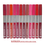 Khatleen 12 Pcs Lip Pencil Set