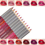 Khatleen 12 Pcs Lip Pencil Set