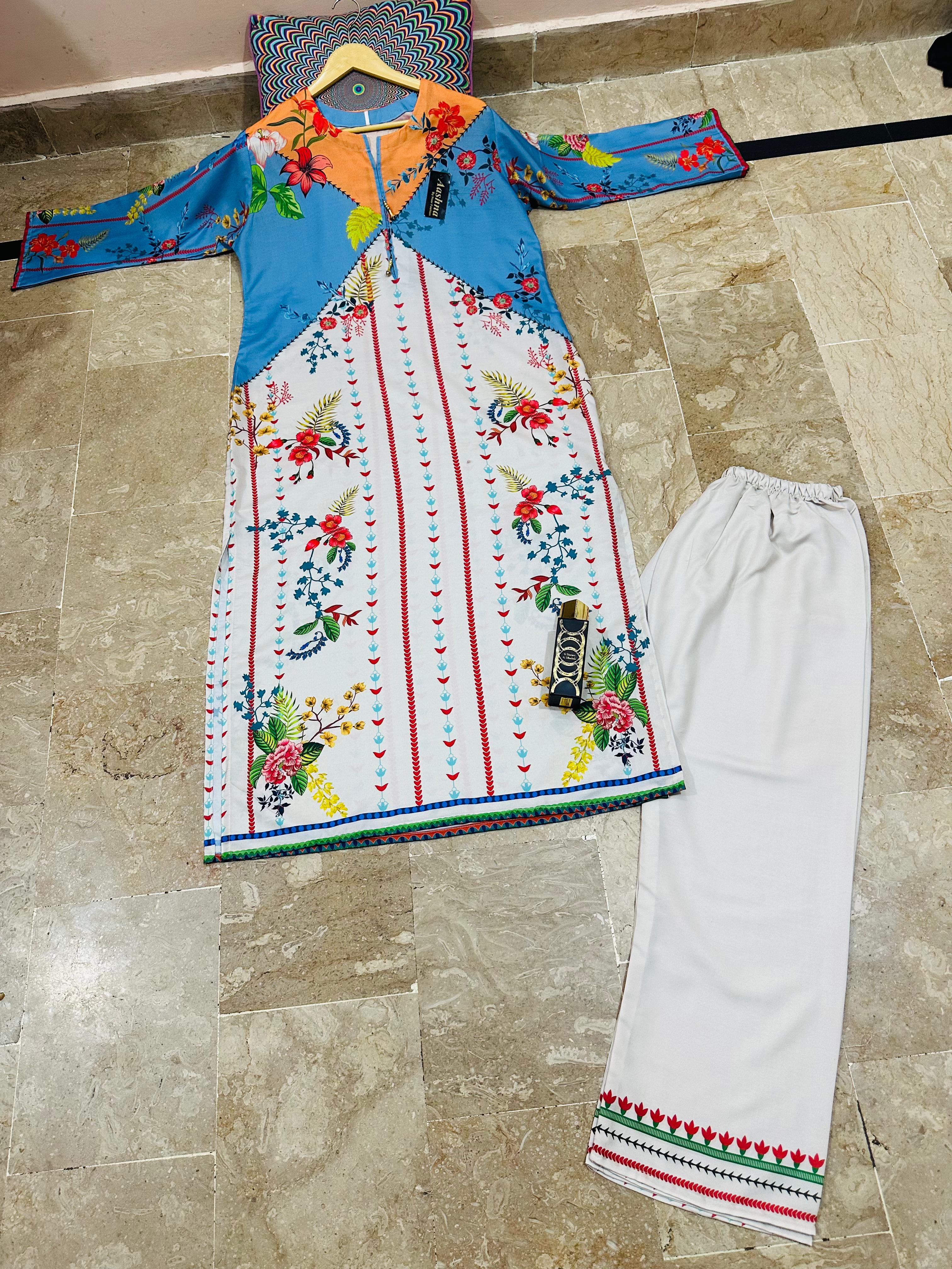 2Pc Luxury Swiss  Suit