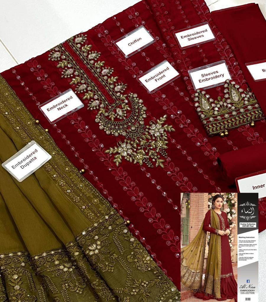 Maria B Chiffon Collection