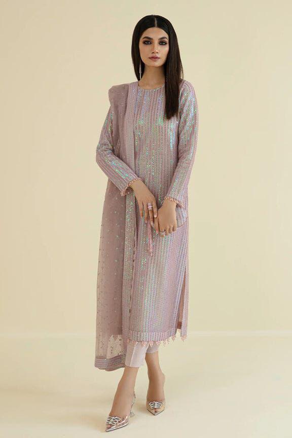 3-Piece Unstitched Embroidered Suit