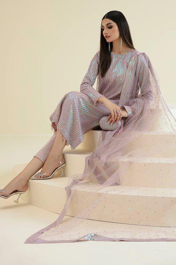 3-Piece Unstitched Embroidered Suit