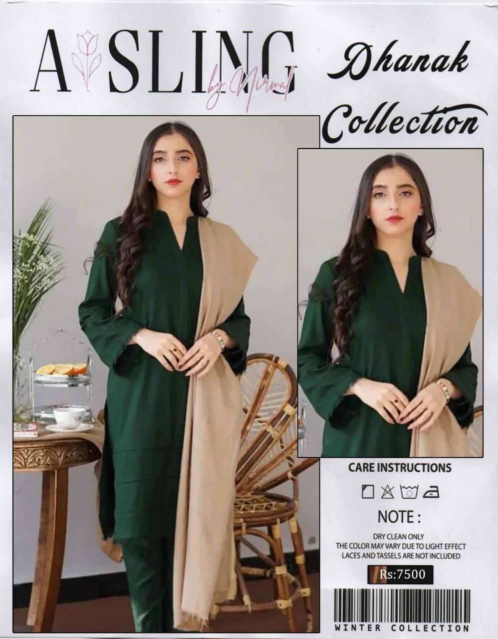 Luxury 3 Piece Dhank Unstitched Suit