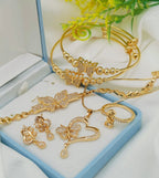 Fancy Zarqoon  5 Pieces  Combo Set