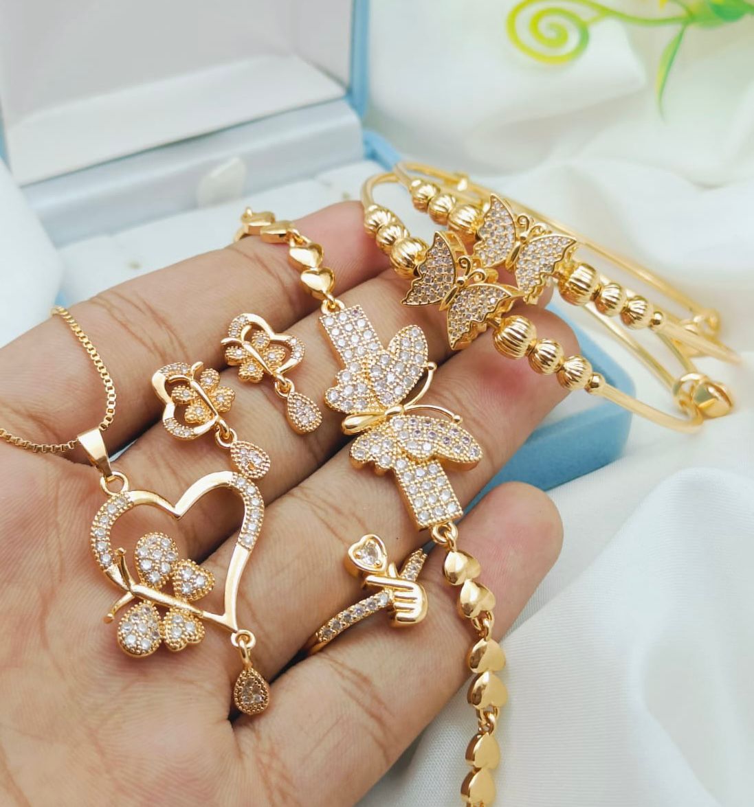 Fancy Zarqoon  5 Pieces  Combo Set