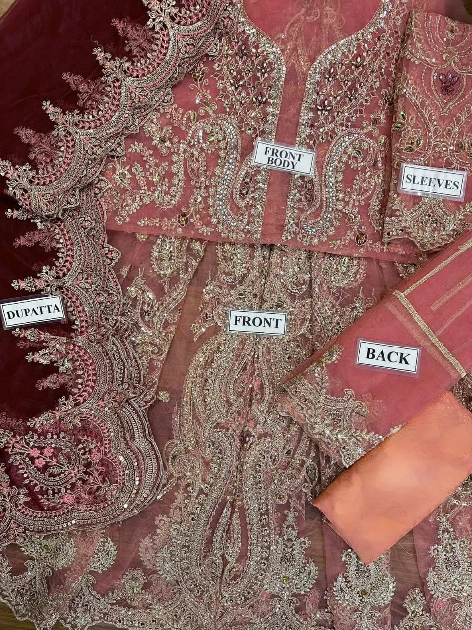 Maria B Unstitched Replica