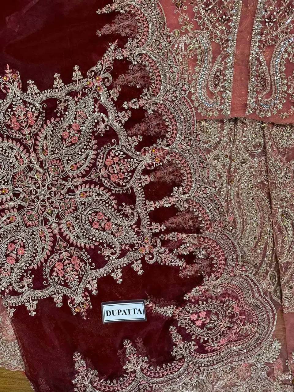 Maria B Unstitched Replica