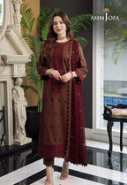 Asim Jofa Unstitched Replica