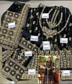 Afrozeh Unstitched Replica