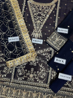 Luxury Chiffon 3 Piece Dress