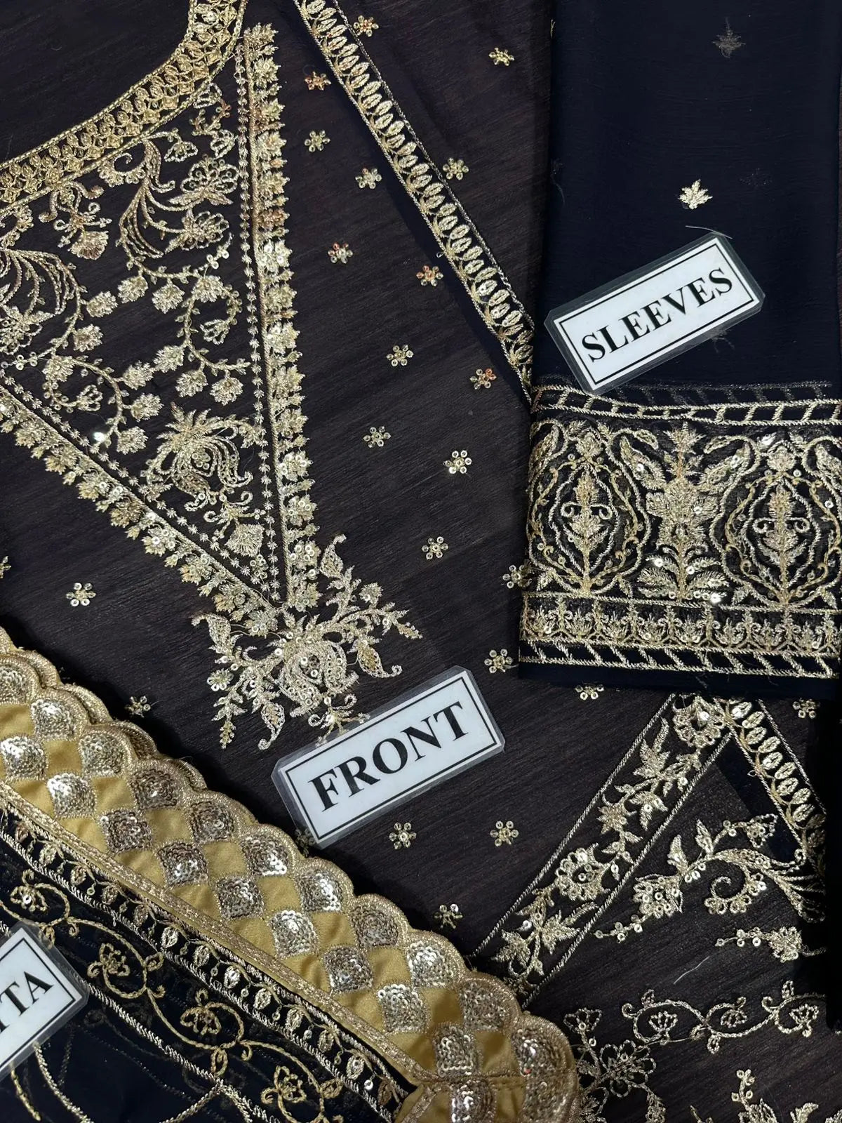 Luxury Chiffon 3 Piece Dress