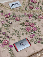 3 pieceLuxury Organza Maxi Dress