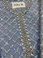 LULUSAR Luxury Adda Work Net Embroidered 3-Piece Suit