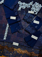 Azure Embroidery Chiffon Collection