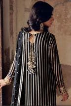 Ahmozi Charizma Printed Chiffon Embroidered Suit