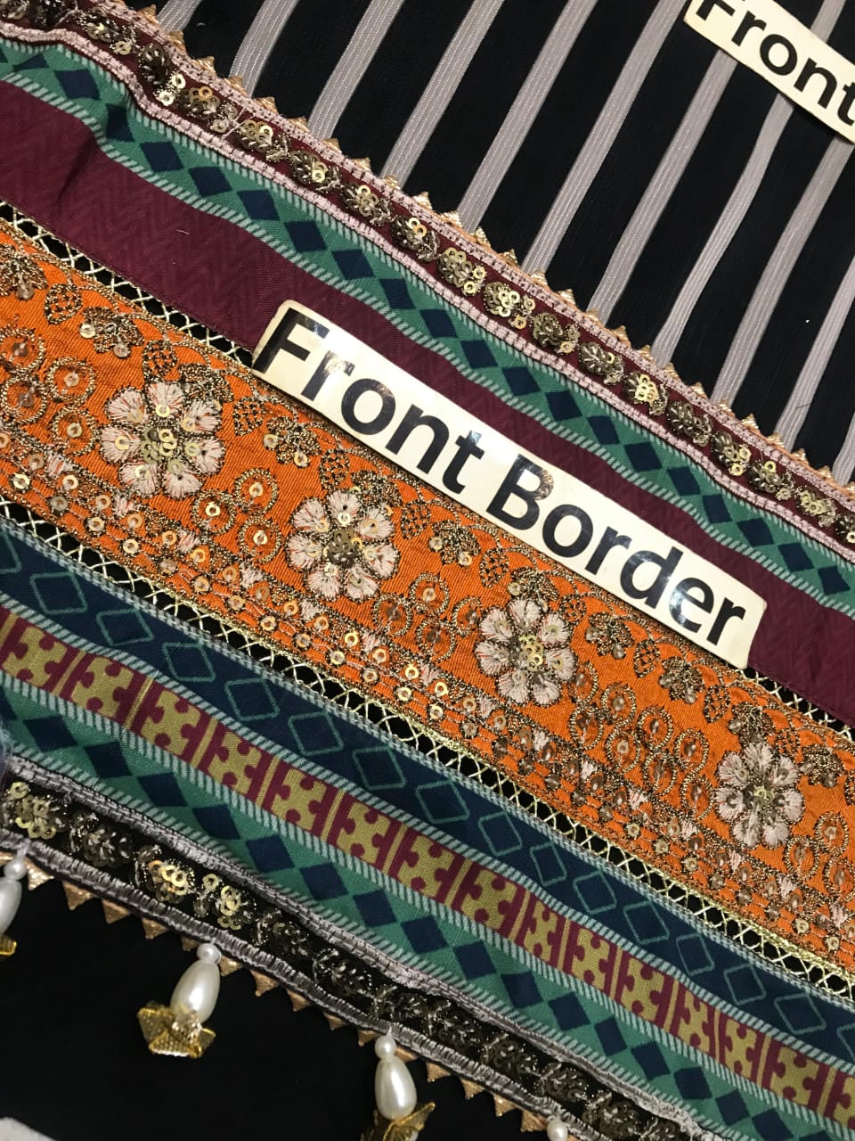 Ahmozi Charizma Printed Chiffon Embroidered Suit