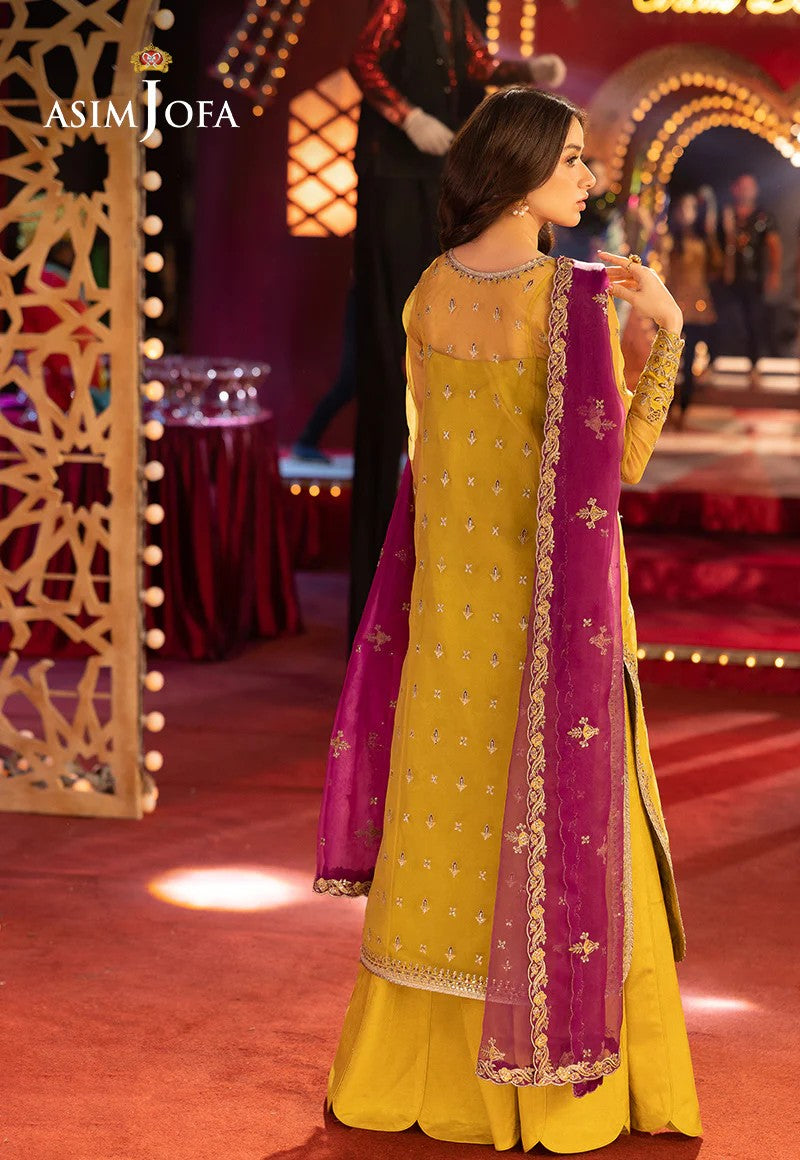 Asim Jofa AJFO-05 Organza Unstitched Replica