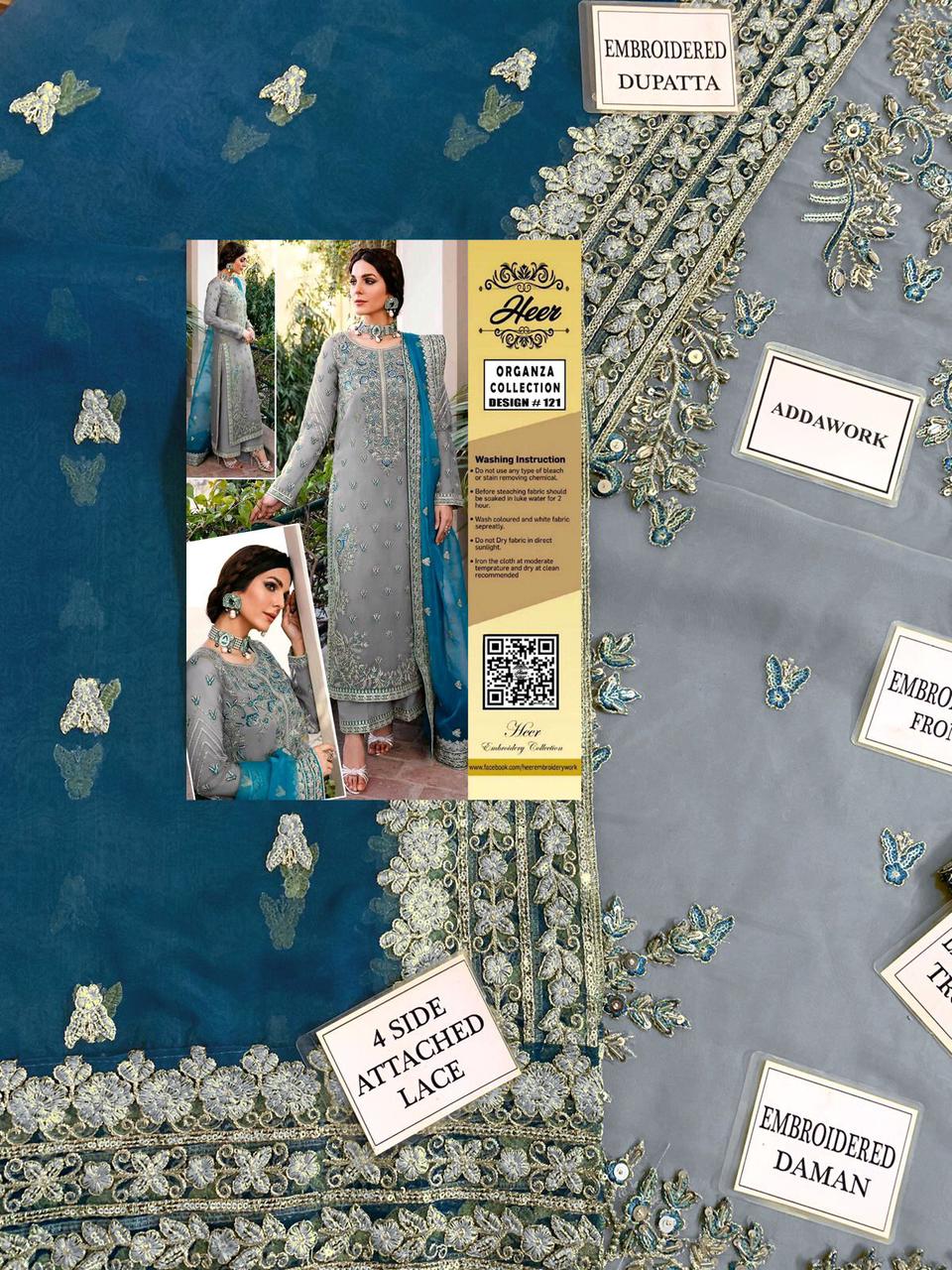 Premium Organza Bridal Masterpiece