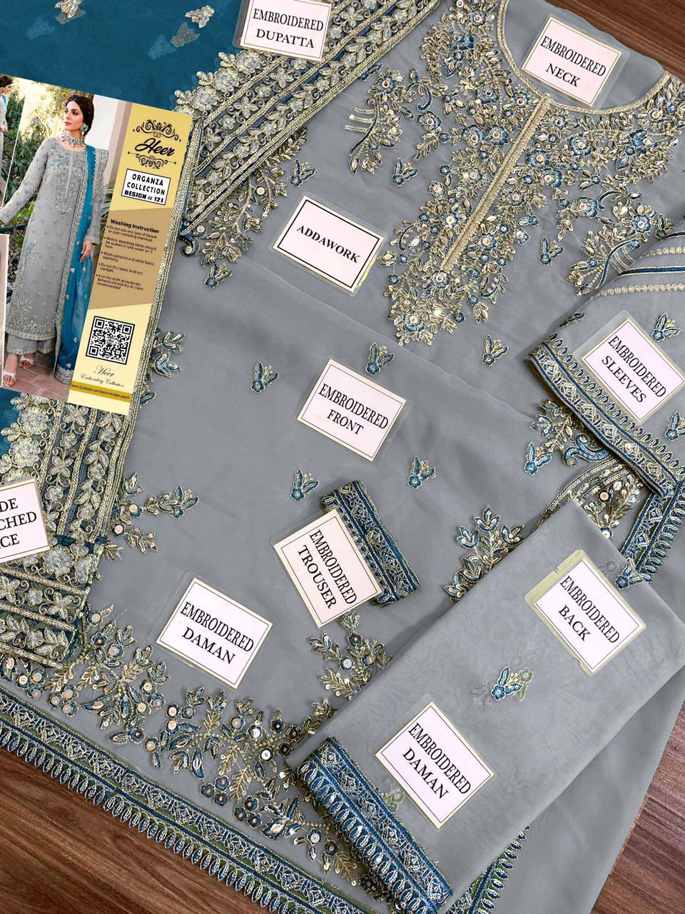 Premium Organza Bridal Masterpiece