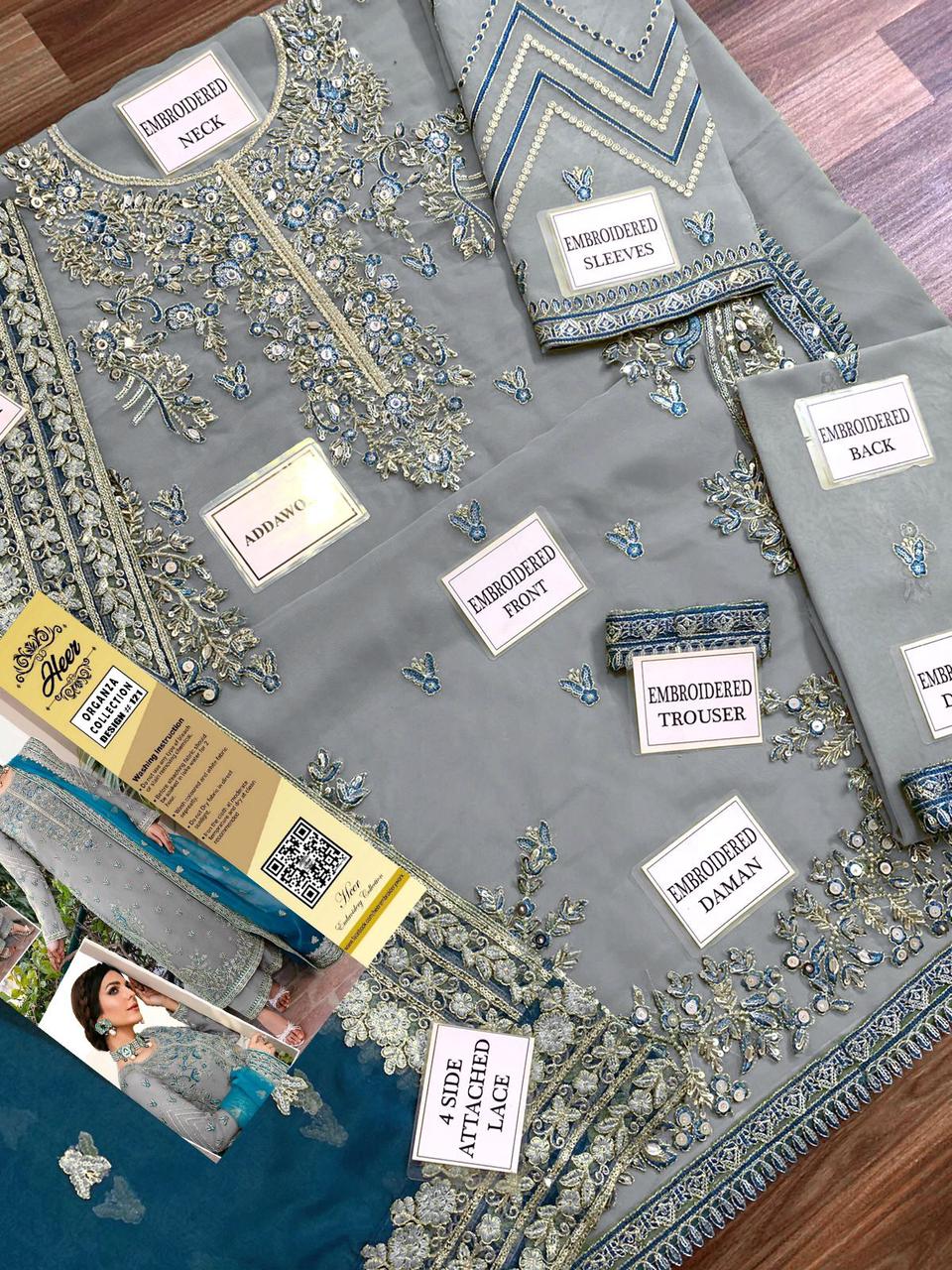 Premium Organza Bridal Masterpiece