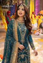 Asim Jofa Unstitched Replica