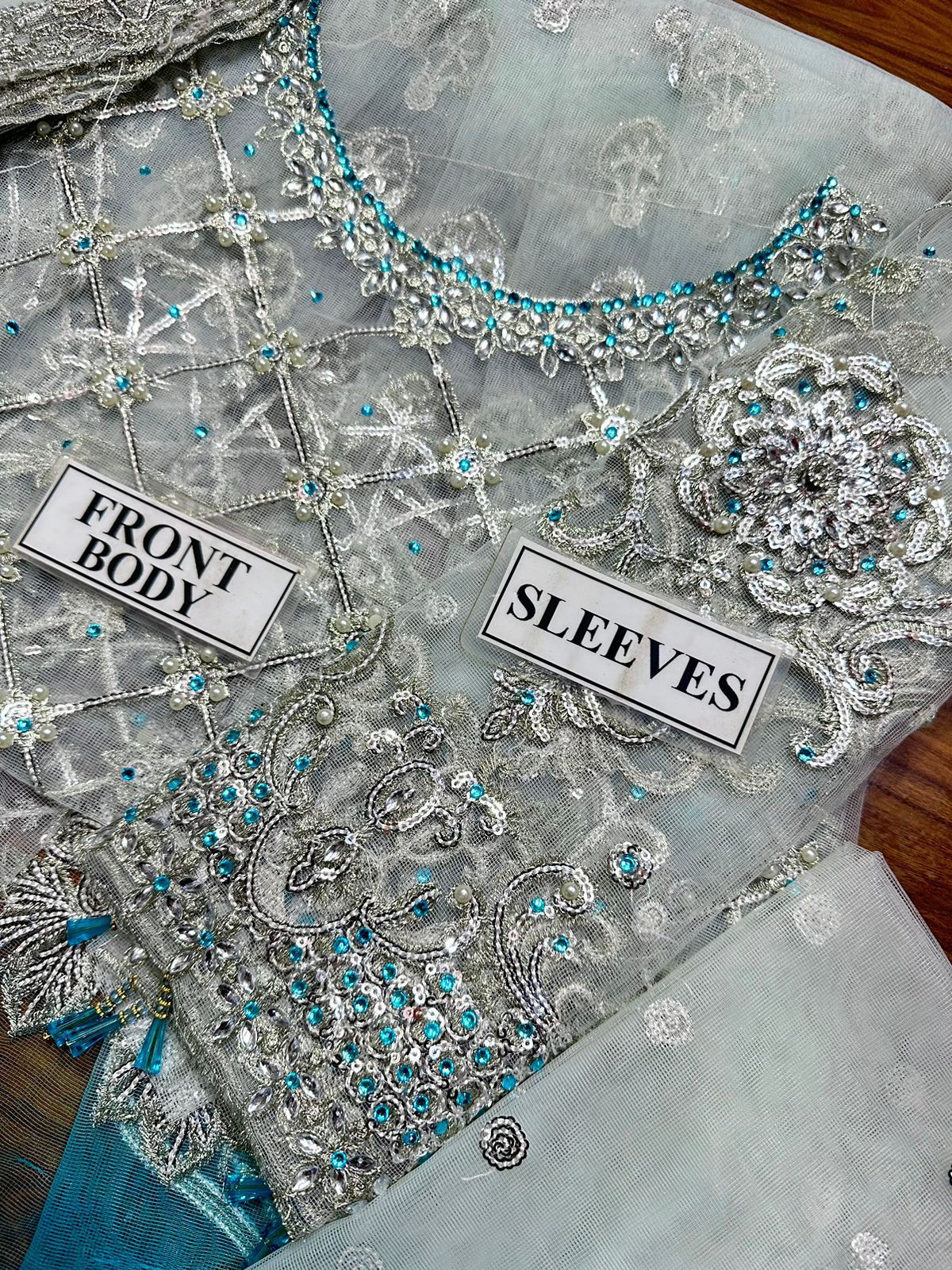 Maria B Unstitched Replica