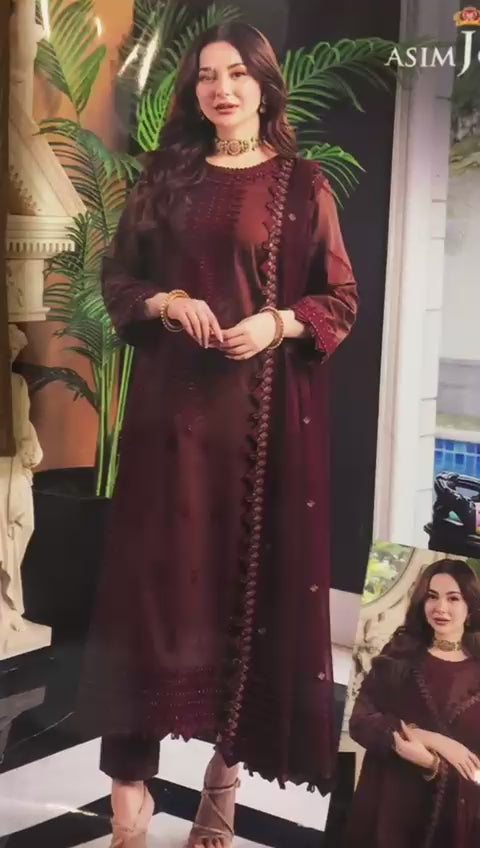 Asim Jofa Unstitched Replica