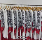Trendy Butterfly Kaftan 2Pc Silk Crape Dress with Printed Shirt & Trouser
