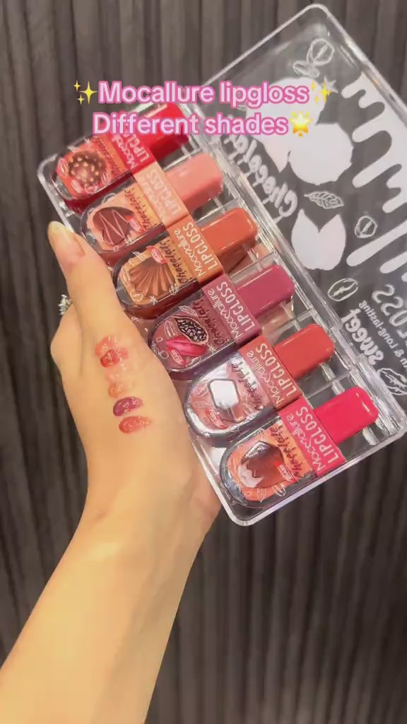 Mocallure Ice cream LipGloss 6 pcs set